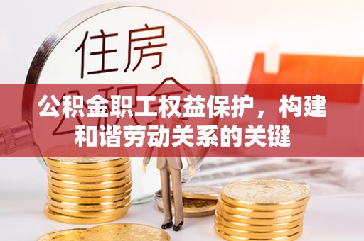 大湖公积金职工权益保护，构建和谐劳动关系的关键